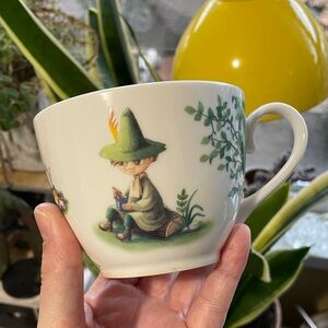 MOOMIN VALLEY Mug Cup -  Snufkin and Little My - Yamaka from Japan